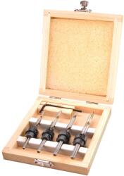 Extol CRAFT fafúrószárak ütközővel, 4 db-os készlet, Ø 3-4-5-6mm, hossz 76-94mm 20206 (20206)