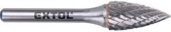 Extol INDUSTRIAL keményfém maró, éles ívű, átmérő 12x25mm/szár 6mm, közepes fogazású (dupla fogazású) 8703765 (8703765)