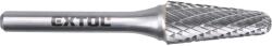 Extol INDUSTRIAL keményfém maró, kúpos 14°-os lekerekített, átmérő 12x28mm/szár 6mm, közepes fogazású (dupla fogazású) 8703785 (8703785)