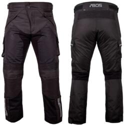BOS Motoros nadrág BOS Patras fekete 3XL