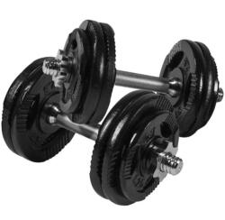 Gorilla Sports Öntöttvas súlyzó szett 30 kg 30 mm (100086-00019-0032) - kokiskashop