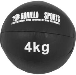 Gorilla Sports Medicinlabda 4 kg fekete (100783-00019-0009) - kokiskashop