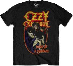 Ozzy Osbourne Ing Diary of a Mad Man Unisex Black L (OZZTSG03MB03)