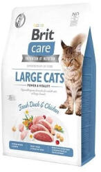 Brit Brit Care Gabonamentes nagy macskáknak Erő és vitalitás kacsa és csirke 2 kg