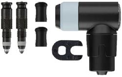 Schwalbe Clik Valve (SCV) presta (szingó) szelepátalakító szett, pumpafejjel, fekete