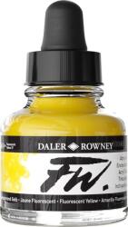 Daler Rowney FW Akril tinta Fluorescent Yellow 29, 5 ml 1 db (160029681)
