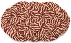 HAY Coco Swirl изтривалка 40 x 80 см, бордо (AE757-F129-AT87)