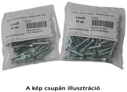  Șurub cu plăci autoforante DIN 7504/O cu cap înecat încrucișat zincat 4, 8x75 (25 buc) (ZIP458)