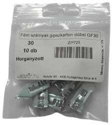  Brat de ipsos cu dibluri metalice GF 30/100 (10 buc) (ZIP725)