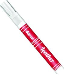 Darwi Paint On Leather Marker Marker pe piele White 6 ml 1 buc (DA0420013010C)