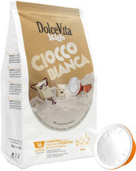 Dolce Vita | Ciocco Bianca - Ciocolată caldă albă - 16 capsule compatibil Lavazza A Modo Mio