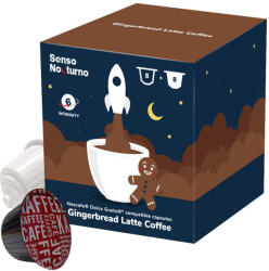 Senso Nocturno | Latte cu turtă dulce - 16 capsule compatibil Dolce Gusto