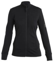 icebreaker Merino 260 Quantum LS Zip Women Hanorac Black L