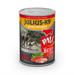 Julius-K9 konzerv marha&máj 24x400g