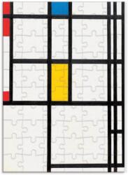 Galison 67173 - MoMA Mondrian - 60 db-os Képeslap puzzle (67173)