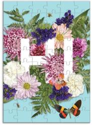 Galison 67241 - Say It With Flowers - Hi - 60 db-os Képeslap puzzle (67241)