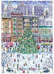 Galison 79008 - Christmas in the City, Michael Storrings - 60 db-os Képeslap puzzle (79008)