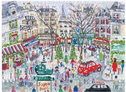 Galison 80547 - Christmas in Paris, Michael Storrings - 1000 db-os Fóliás puzzle (80547)