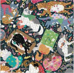 Galison 85962 - Catmas Chaos - 500 db-os Fóliás puzzle (85962)