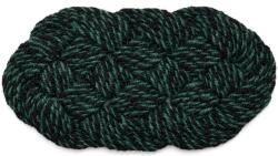 HAY Covoraș de intrare Coco Swirl, 40 x 80 cm, verde (AE757-F129-AT88) Pres