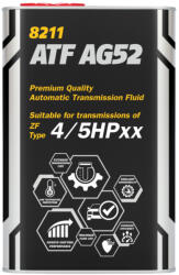 MANNOL 8211 ATF AG52 (1 L) METAL