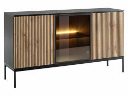  Szekrény Soferi 109 (Fekete + Wotan tölgy)