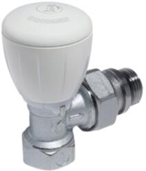 Giacomini termosztatikus radiátorszelep sarok 1/2" BM+kézi kerék (R421X133)