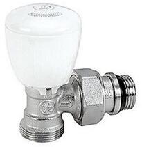 Giacomini termosztatikus radiátorszelep sarok 1/2"x18 KM+kézikerék (R431X034)