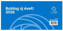 Bluering Asztali naptár TA-24 2026. Bluering® - nyomtassingyen