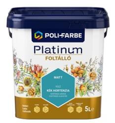 POLI FARBE Platinum Foltálló falfesték Kék hortenzia K60 5 L (1010107060)