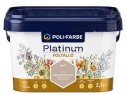 POLI FARBE Platinum Foltálló falfesték Molnárpántlika M55 2, 5 L (1010107037)