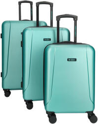 Enrico Benetti Edmonton menta 4 kerekű 3 részes bőrönd szett (Edmonton-szett-menta-21002015-03)