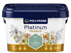 POLI FARBE Platinum Foltálló falfesték Zöld kagylóvirág Z20 2, 5 L (1010107047)