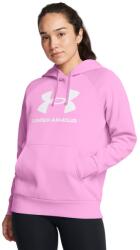 Under Armour Női szabadidős cipzár nélküli pulcsi Under Armour RIVAL FLEECE BIG LOGO HOODIE W rózsaszín 1379501-638 - XS