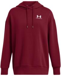 Under Armour Női szabadidős cipzár nélküli pulcsi Under Armour ICON FLEECE OS HOODIE W piros 1379495-625 - XS