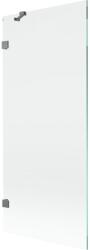 Mexen Mexen, Mexen Lunar 1 szárnyú kádparaván 80 x 150 cm, átlátszó, vörösöntvény - 897-080-000-95-00 (897-080-000-95-00)