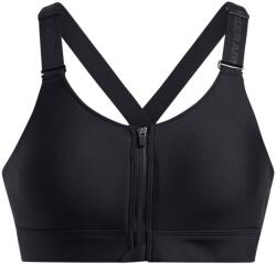 Under Armour Női merevítő sportmelltartó Under Armour INFINITY HIGH ZIP 2.0 BRA W fekete 1384118-002 - M A-C