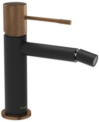 SAPHO Sapho, SOLARIS talapzatos bidé mixer, fekete/réz matt, WD003PG (WD003PG)