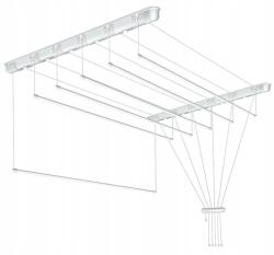Erga Erga, mennyezeti akasztó ruhaszárításhoz 6x130 cm, fehér, ERG-SEP-10SUSSUF6PP13 (ERG-SEP-10SUSSUF6PP13) Ruhaszárító