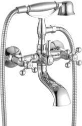 Kuchinox Stillo, fali kádcsaptelep kézizuhannyal, króm, LAV-BKI_011D (LAV-BKI_011D)