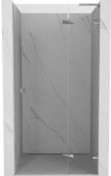 Mexen Mexen, Mexen Lunar L Jobbra billenő zuhanyajtó 80 cm, átlátszó, króm - 834L-080-000-01-00-P (834L-080-000-01-00-P)