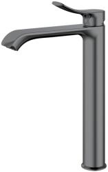 SAPHO Sapho, SUGA talapzatos mosdócsaptelep lefolyó nélkül, magas, grafit, TJ006GM (TJ006GM)