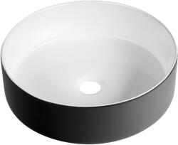 SAPHO Sapho, MARGITHA kerámia mosdókagyló 38x22cm, csaplyuk jobb oldalon, bézs, FT801B (FT801B)