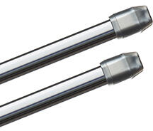 Gardinia Lapos vitrázs pálca (króm) 60-90 cm (2 db) (1263)