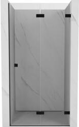 Mexen Mexen, Mexen Lunar-F jobbos harmonikaajtó zuhanykabinhoz 65 cm, átlátszó, fekete - 836-065-000-70-00-P (836-065-000-70-00-P)