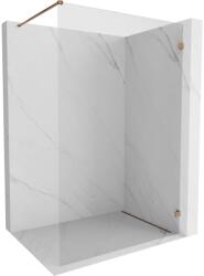 Mexen Lunar zuhanyparaván jobb oldali 80 x 200 cm, 8 mm átlátszó üveg, rózsaszín arany, 830-080-000-60-00-P (830-080-000-60-00-P)