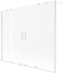 Mexen Mexen, Mexen Velar Duo 2 szárnyú eltolható kádparaván 190 x 150 cm, fagyos, fehér - 896-190-000-32-20 (896-190-000-32-20)