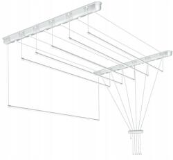 Erga Erga, mennyezeti akasztó ruhaszárításhoz 5x130 cm, fehér, ERG-SEP-10SUSSUF5PP13 (ERG-SEP-10SUSSUF5PP13) Ruhaszárító