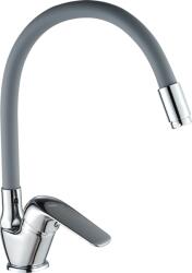 Kuchinox Elza, önálló mosogatócsaptelep rugalmas karral, szürke-króm, LAV-BKE_967D (LAV-BKE_967D)