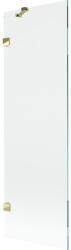 Mexen Mexen, Mexen Lunar 1 szárnyú kádparaván 60 x 150 cm, átlátszó, arany - 897-060-000-50-00 (897-060-000-50-00)